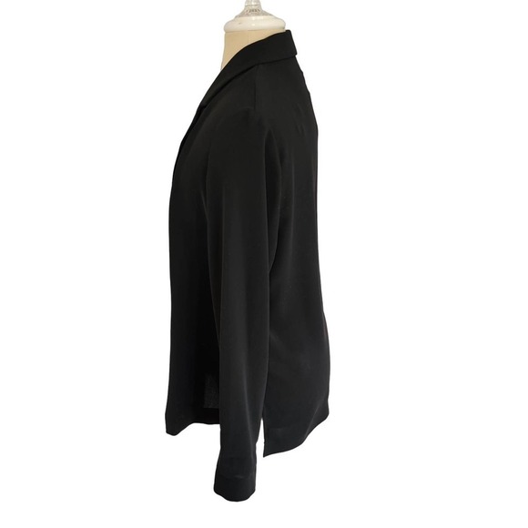 Topshop Black Two Button Blazer Size 10 - Picture 5 of 8